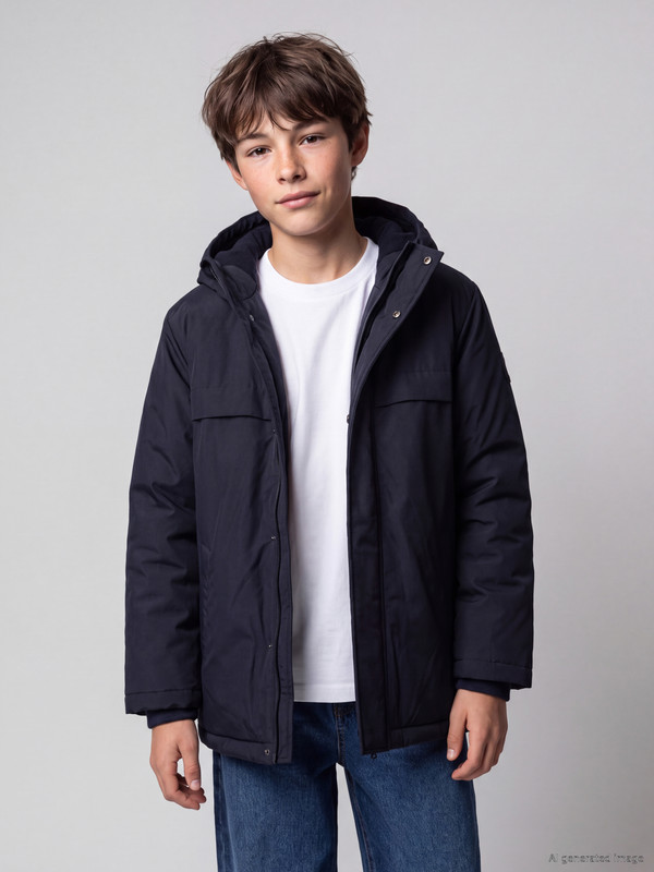 LCW Kids Su İtici Erkek Çocuk Şişme Mont