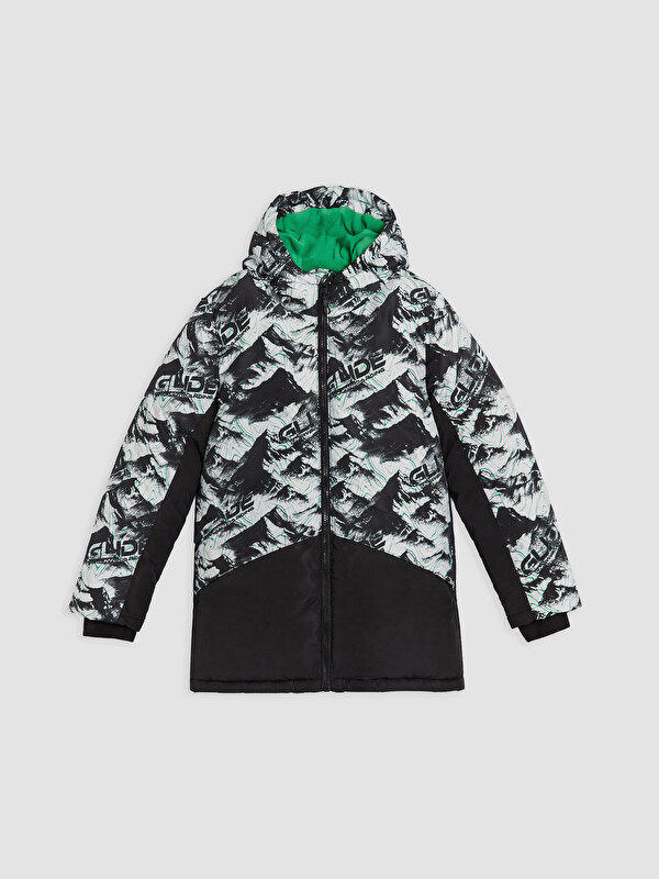 LCW Kids Kapüşonlu Erkek Çocuk Şişme Mont