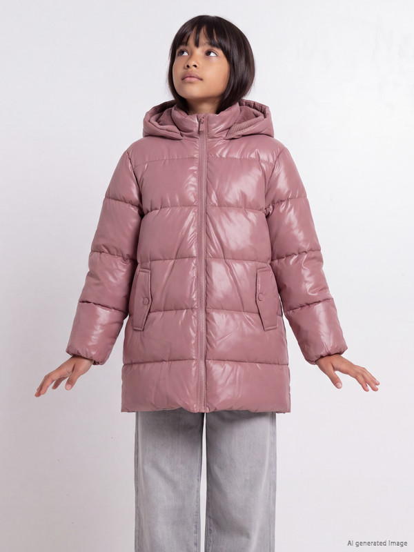 LCW Kids Water Repellent Girls' Puffer Coat