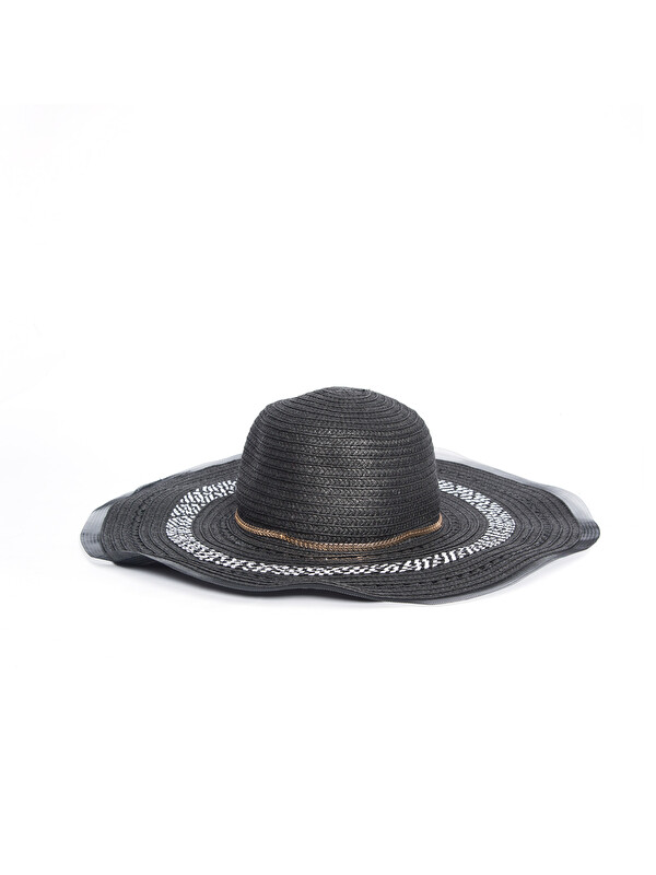 LCW ACCESSORIES Жена Черно Шапка с козирка