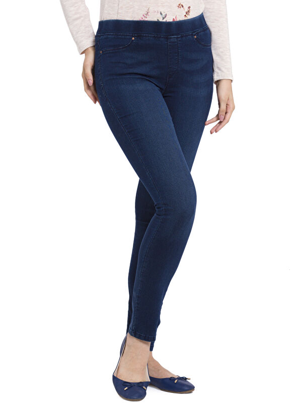 LCWAIKIKI Basic Frau SCHWARZ Jeans