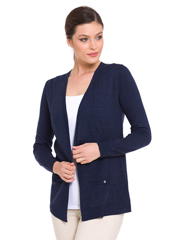 LCWAIKIKI Basic V-Neck Knitwear Women's Cardigan