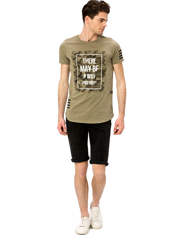 LCW Casual Herren Jeans Bermuda-Shorts