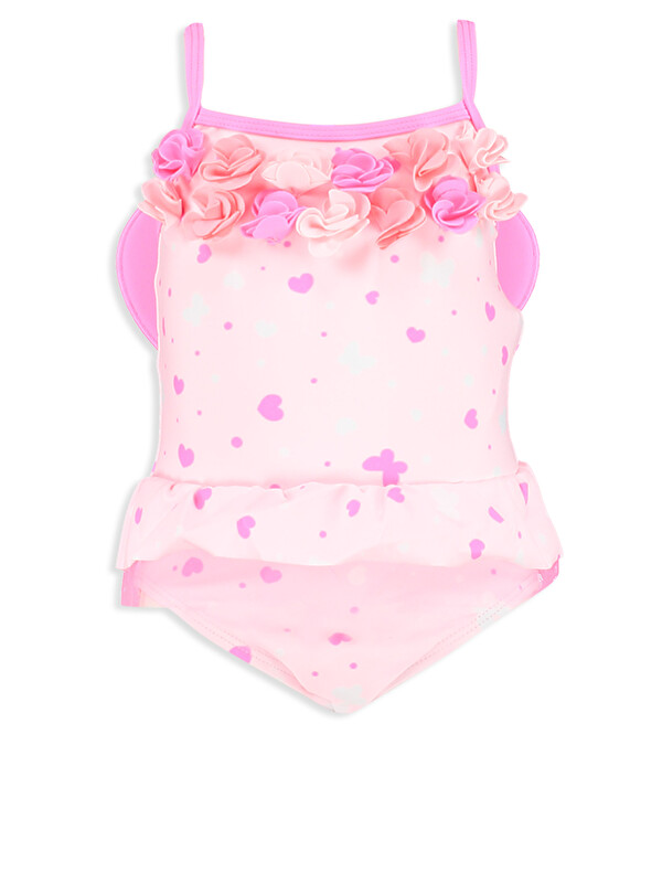 LCW baby Baby Girl Pink Swimsuit