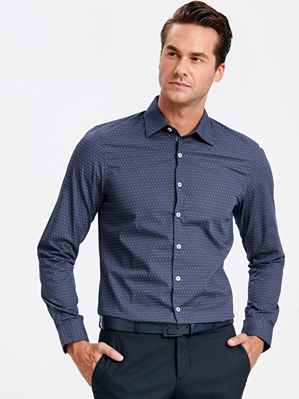 LCW BUSINESS Man Navy Shirt