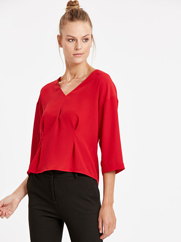 LCW Vision Woman RED Blouse