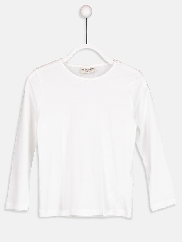 LCW Kids T-shirt Blanc Fille