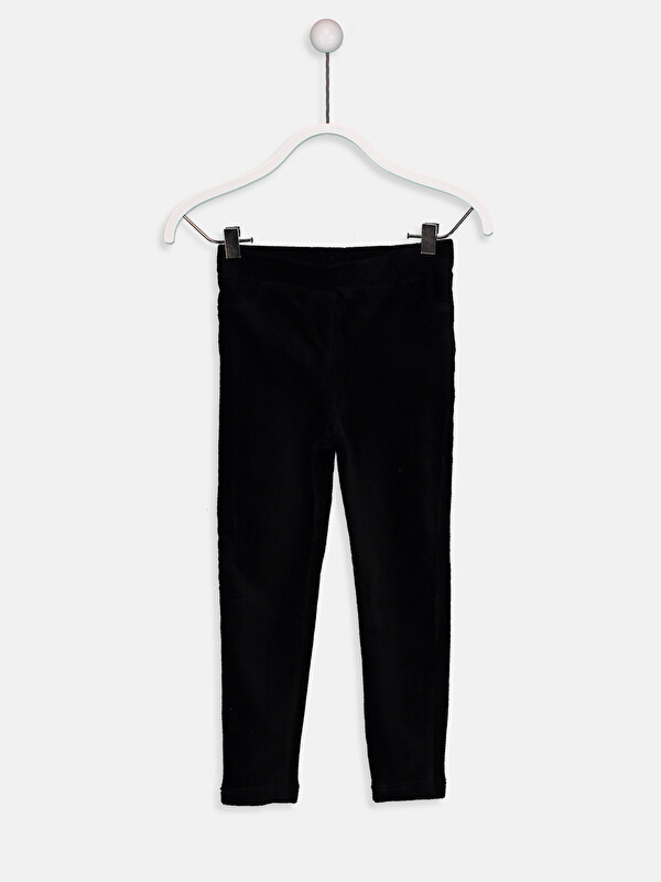 LCW Kids Girl Black Sweatpants