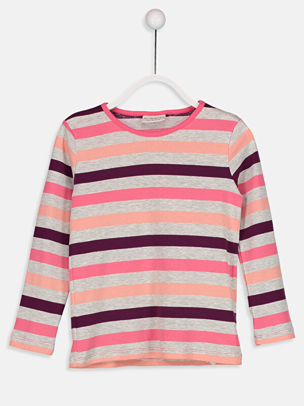 LCW Kids Girl Ecru T-Shirt