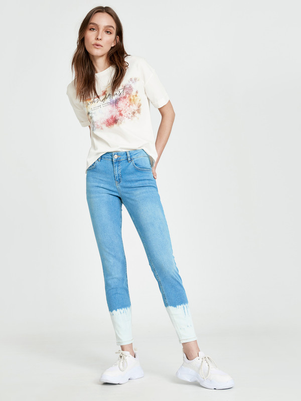 PNT,SKINNY-TIE-DYE