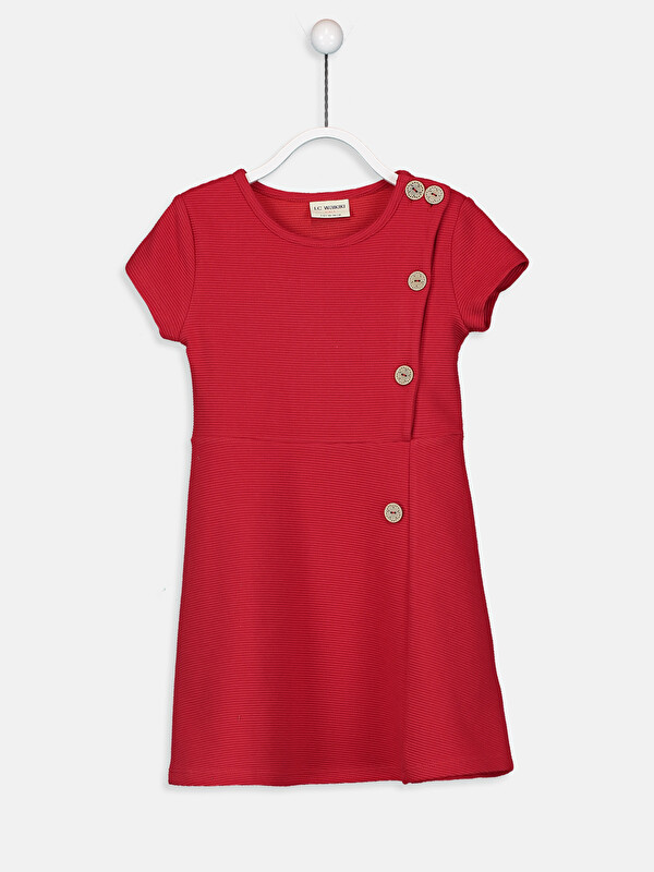 LCW Kids Robe Rouge Fille