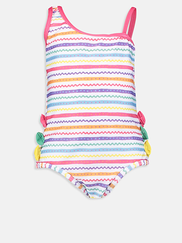 LCW baby Бебе момиче Жълто Бански костюм