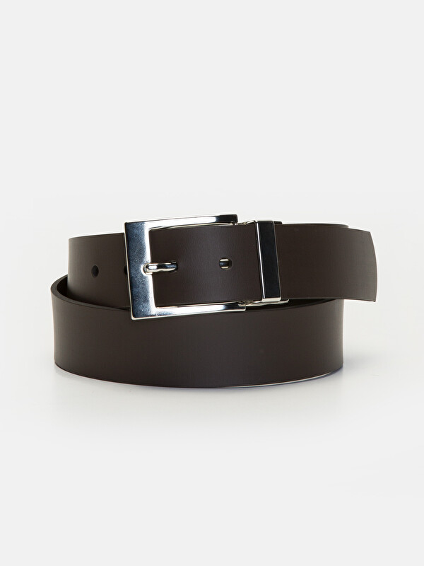 LCW ACCESSORIES Faux Leather Men's Belt