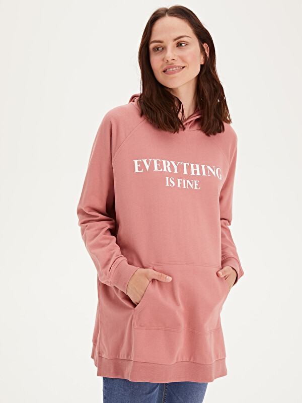 LCWAIKIKI Maternity Sweat-shirt de maternité à manches longues