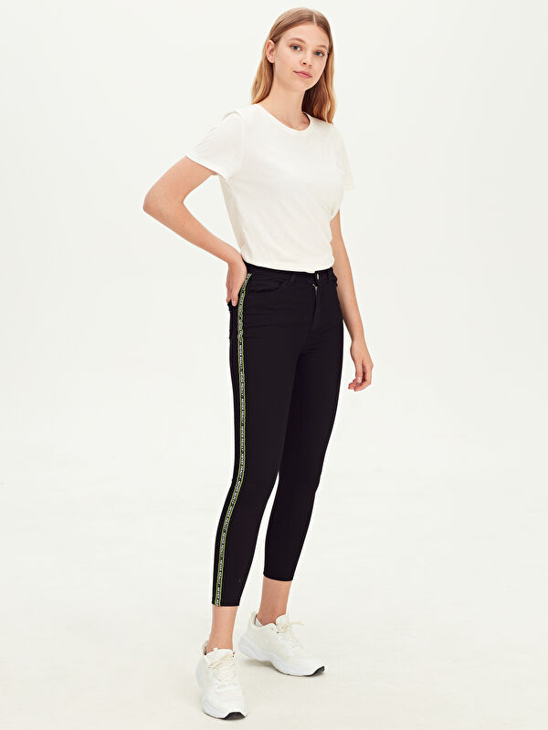 LCW Vision Extra Slim Fit Gabardine Women's Trousers