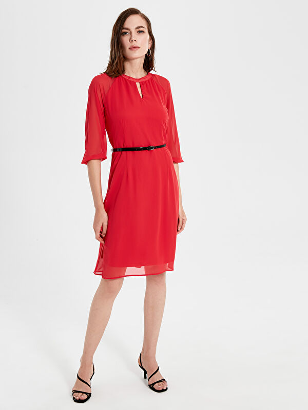 LCWAIKIKI Classic Woman RED Dress