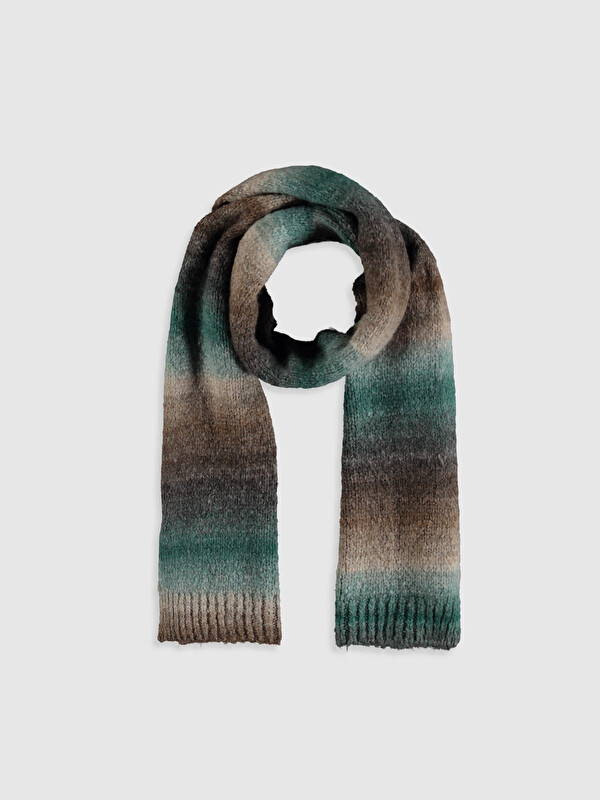 LCW ACCESSORIES Түсті градиент әйелдер тоқылған шарф