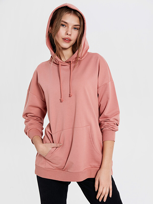 LCW Vision Kapüşonlu Kadın Sweatshirt