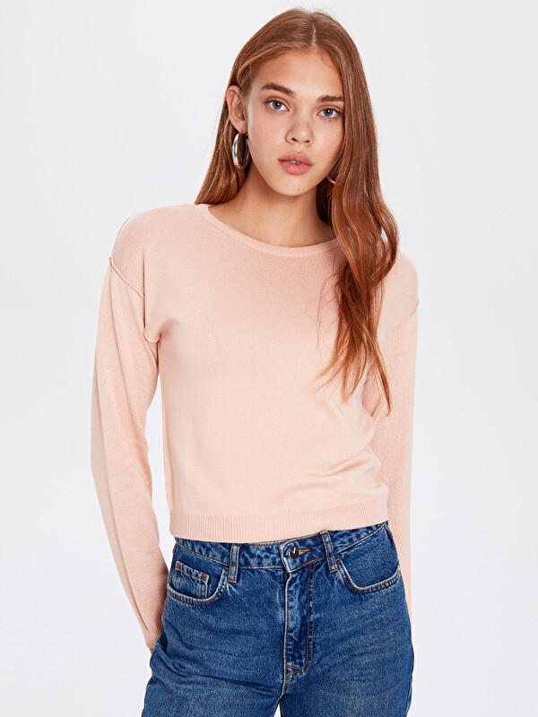 LCW Vision Crew Neck Long Sleeve Women's Sweater