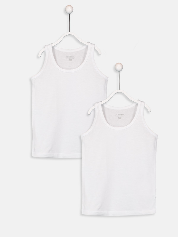 LCW Kids Crew Neck Boys' Tank Top