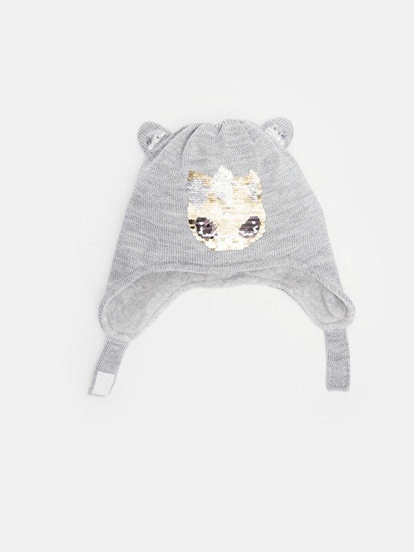 LCW ACCESSORIES Girl Grey Beanie
