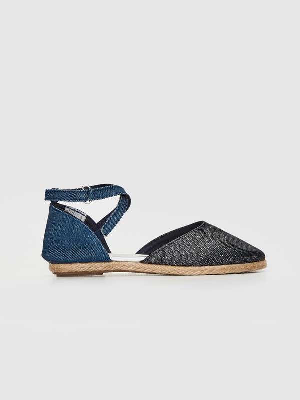 LCW STEPS Girl Navy Ballet Flats