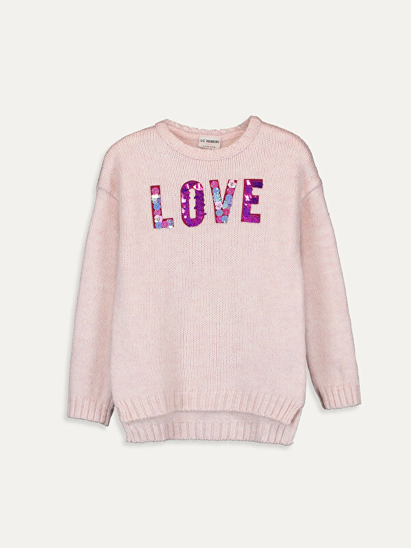 LCW Kids Қыздар Қызғылт Жемпір