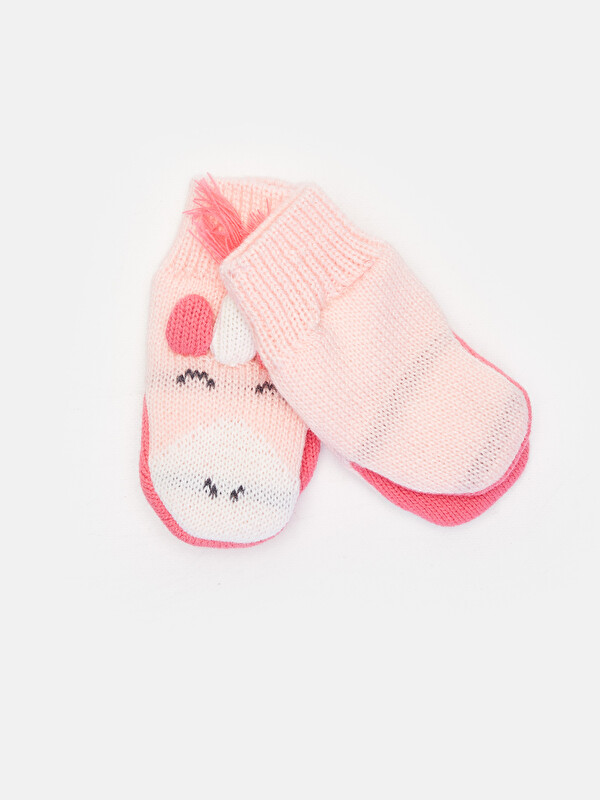 LCW ACCESSORIES Girl Pink Gloves