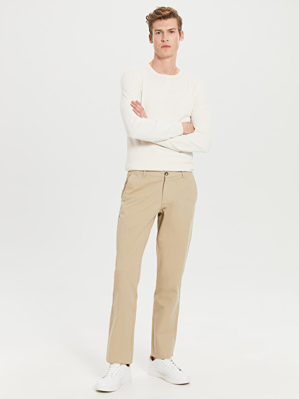 LCWAIKIKI Classic Relax Fit Gabardine Men's Chino Trousers