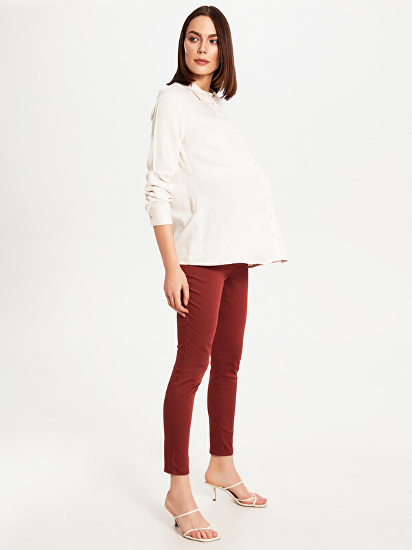 LCWAIKIKI Maternity Skinny Maternity Trousers