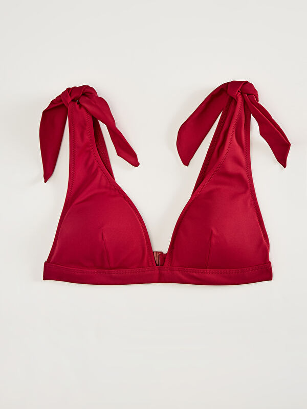 LCW DREAM Shoulder Tie Padded Women's Bikini Top