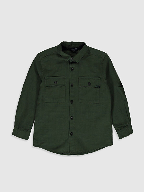 LCW Kids Long Sleeve Poplin Boy Shirt