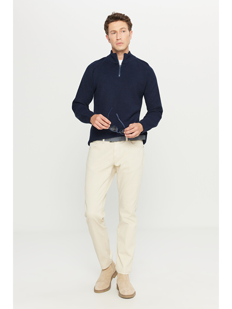 AC&Co / Altınyıldız Classics Erkek Lacivert Standart Fit Normal