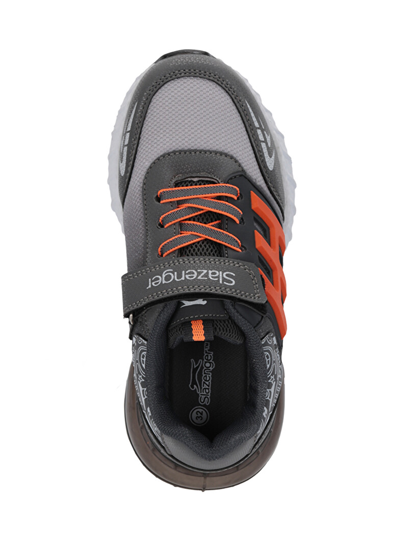 SLAZENGER Gri ENZO P Erkek Çocuk Füme / Turuncu Günlük Spor