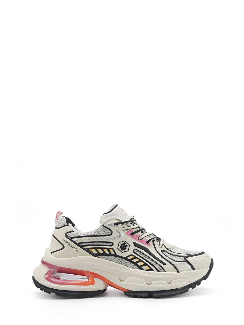 Lumberjack Beyaz ORKA 5FX KIRIK BEYAZ Kadın Sneaker - S000428589