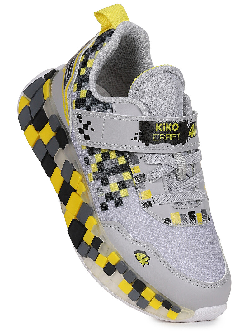 Kiko Kids Mavi Jenks Craft Cırtlı Erkek Çocuk Spor Ayakkabı