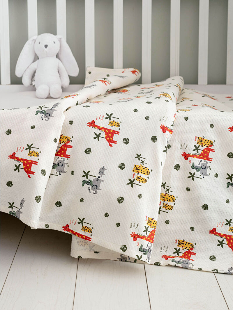 【誠実】 HOME LCW Printed -S1HU35Z1 Cm 100x150 Pique Boy Baby Cotton 書道