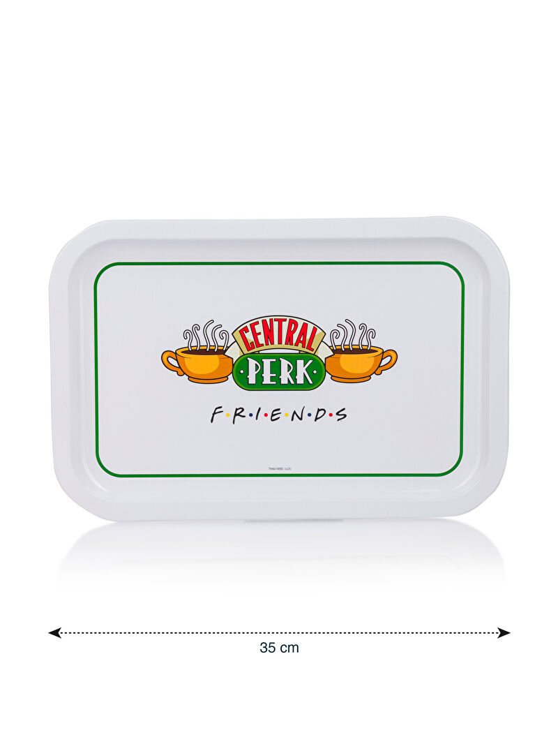 LCW HOME Friends Printed Metal Tray 35x25 cm -S4G521Z8-F9C