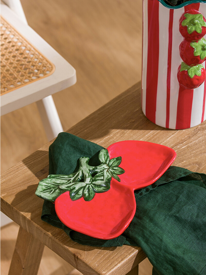 LCW HOME Strawberry Figured Ceramic Snack Bowl 20 cm - S6CY41Z8