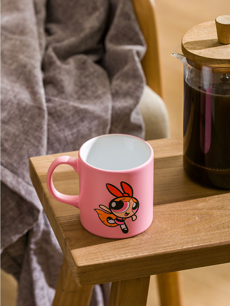 LCW HOME Powerpuff Girls Printed Ceramic Mug 320 ml - W4FH59Z8-VHJ