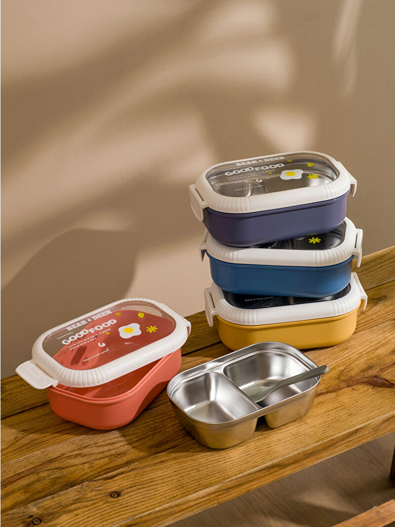 Bear Dear Karışık Metal Yemek Saklama Kabı - W5OM99Z8-QBC | LCW