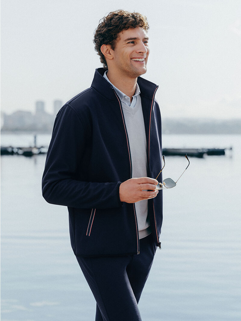 SOUTHBLUE Standart Kalıp Dik Yaka Erkek Mont - W2CE16Z8-S9P | LCW