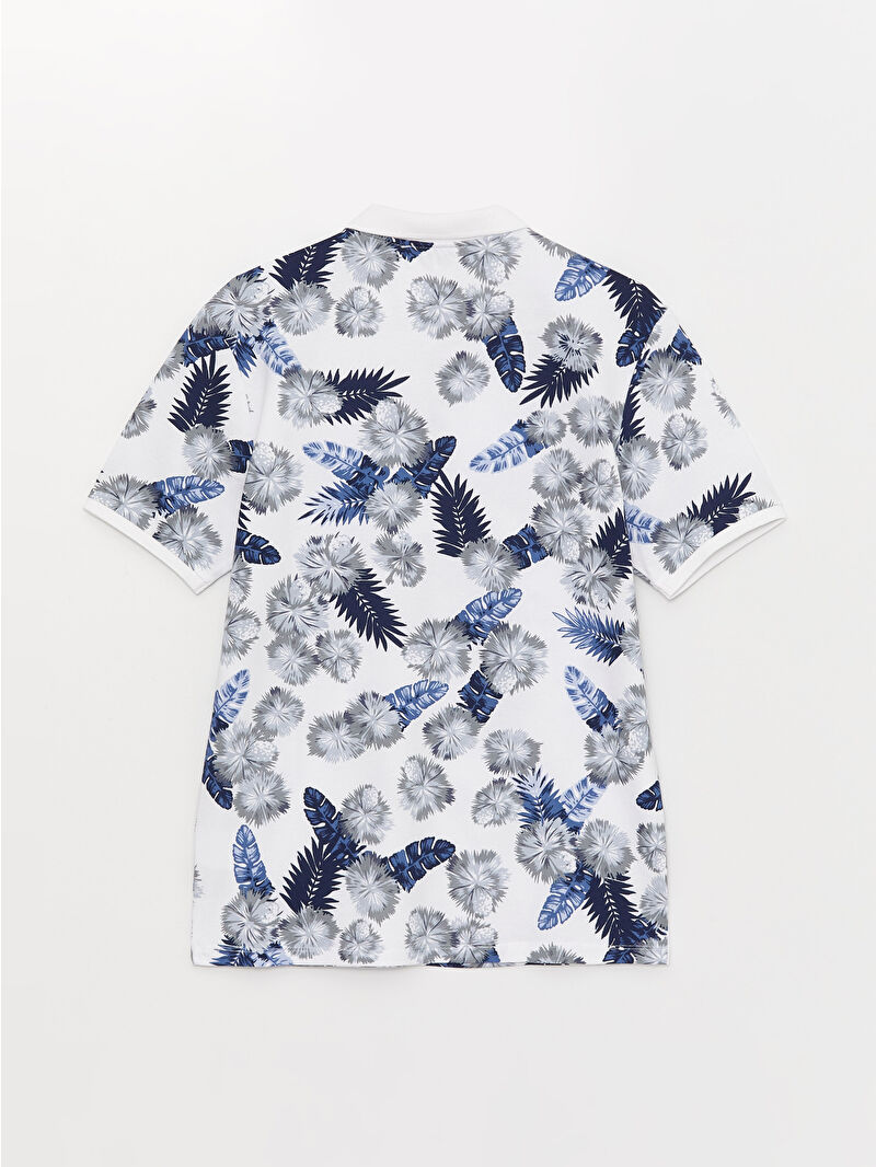 新品入荷 Short Neck Polo Sleeve T-Shirt Men's Pique Patterned ジャケット・アウター