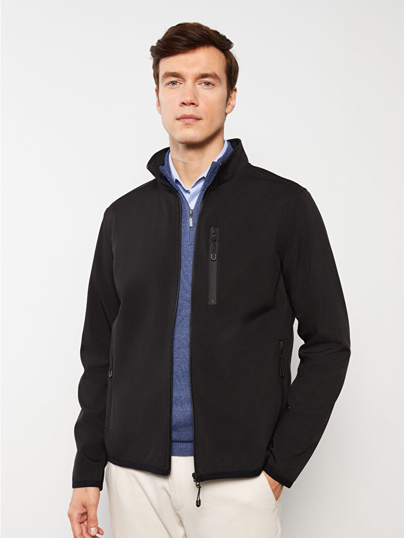 LCWAIKIKI Classic Standart Kalıp Dik Yaka Erkek Mont - S38098Z8