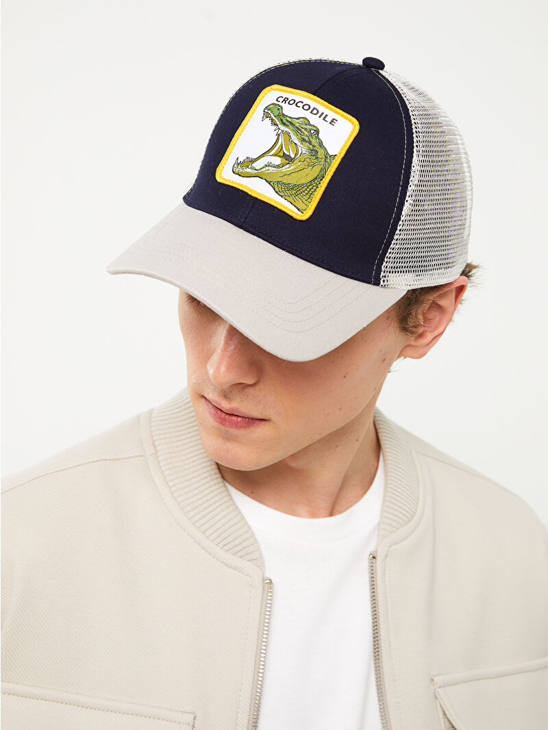 新品未使用 idea キャップ ネイビー
