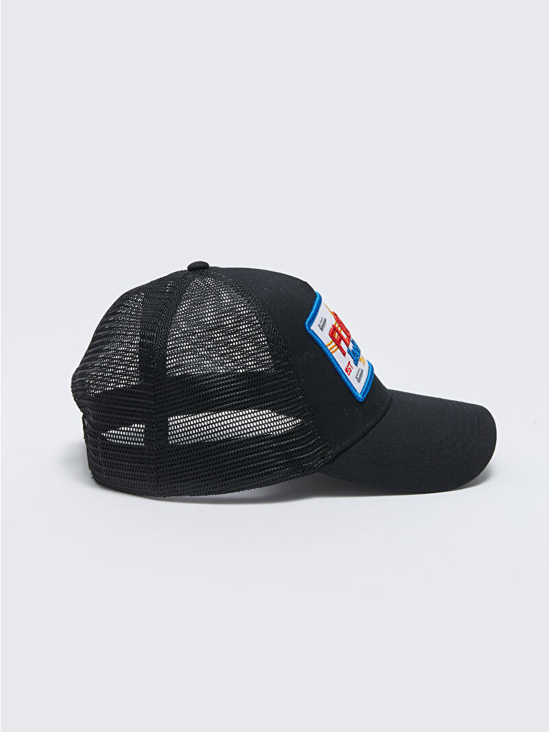 Embroidered Men's Cap Hat -S3FP42Z8-CVL - LC Waikiki