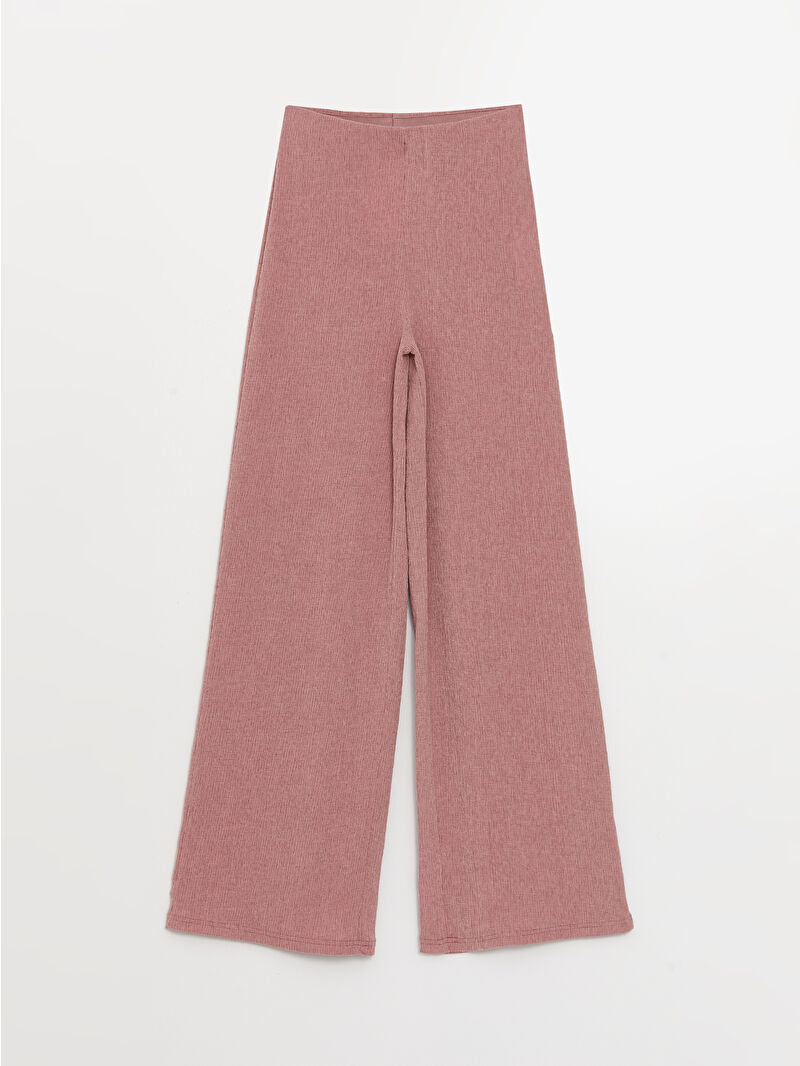 cvtvlist long tee pink サイズ2 パンツサイズ2 セット LCW Vision Elasticated Waist Plain Wide Leg Women's