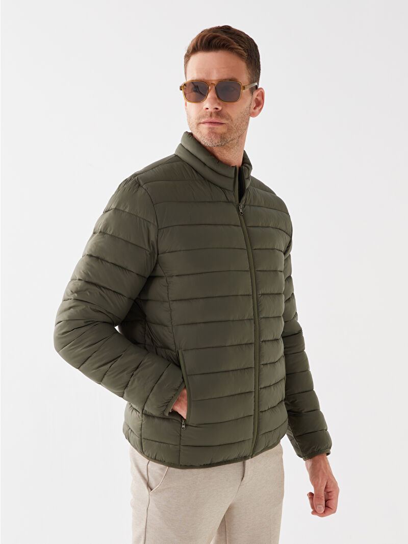 [彰Produce) Ücu-WP サイズ2 LCWAIKIKI Classic Standard Fit Funnel Neck Men's Puffer Coat