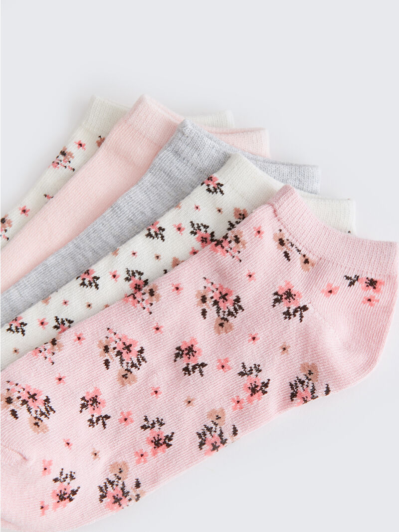 LCW DREAM Desenli Kadın Patik Çorap 5'li - W31784Z8-FXX | LCW