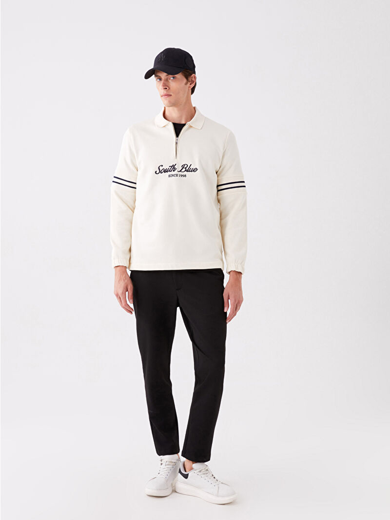 SOUTHBLUE Siyah Slim Fit Erkek Pantolon - W3AN42Z8-CVL | LCW